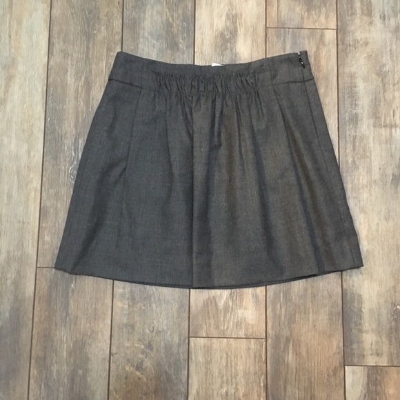 ⬇️ J Crew gray wool skirt W/ pockets 2 - Picture 2 of 5